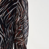 Robe courte en voile - noire - IKKS