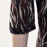 Robe courte en voile - noire - IKKS