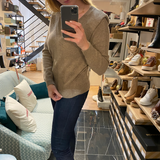 Pull en maille fine - caramel - Ikks