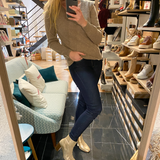 Pull en maille fine - caramel - Ikks