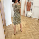 Robe imprimé animalier - Amande - IKKS
