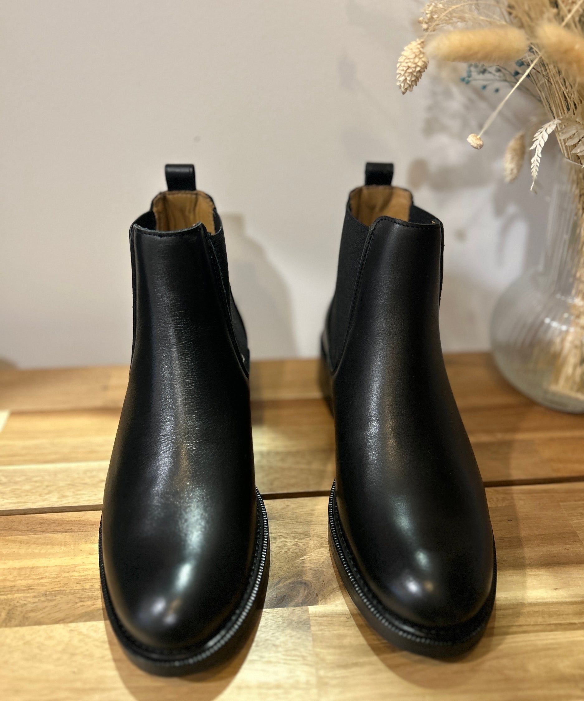 Bottines Candide Chelsea W - Noir - SCHMOOVE FEMME