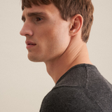 Pull tricoté homme en laine Merino - Gris anthracite - SEIDENSTICKER