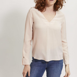 Blouse soie lavée femme IKKS