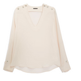 Blouse soie lavée femme IKKS