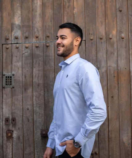 Chemise n°119 - bleue - US.POLO