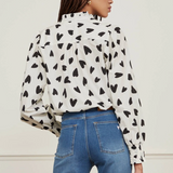 Blouse Lucky - imprimé coeur - Fabienne Chapot