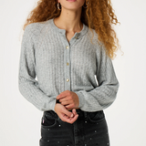 Cardigan Charlotta - Gris - FABIENNE CHAPOT