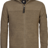 Cardigan col tricoté - Camel - PETROL INDUSTRIES