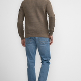Cardigan col tricoté - Camel - PETROL INDUSTRIES