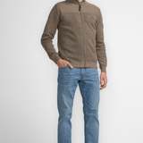 Cardigan col tricoté - Camel - PETROL INDUSTRIES