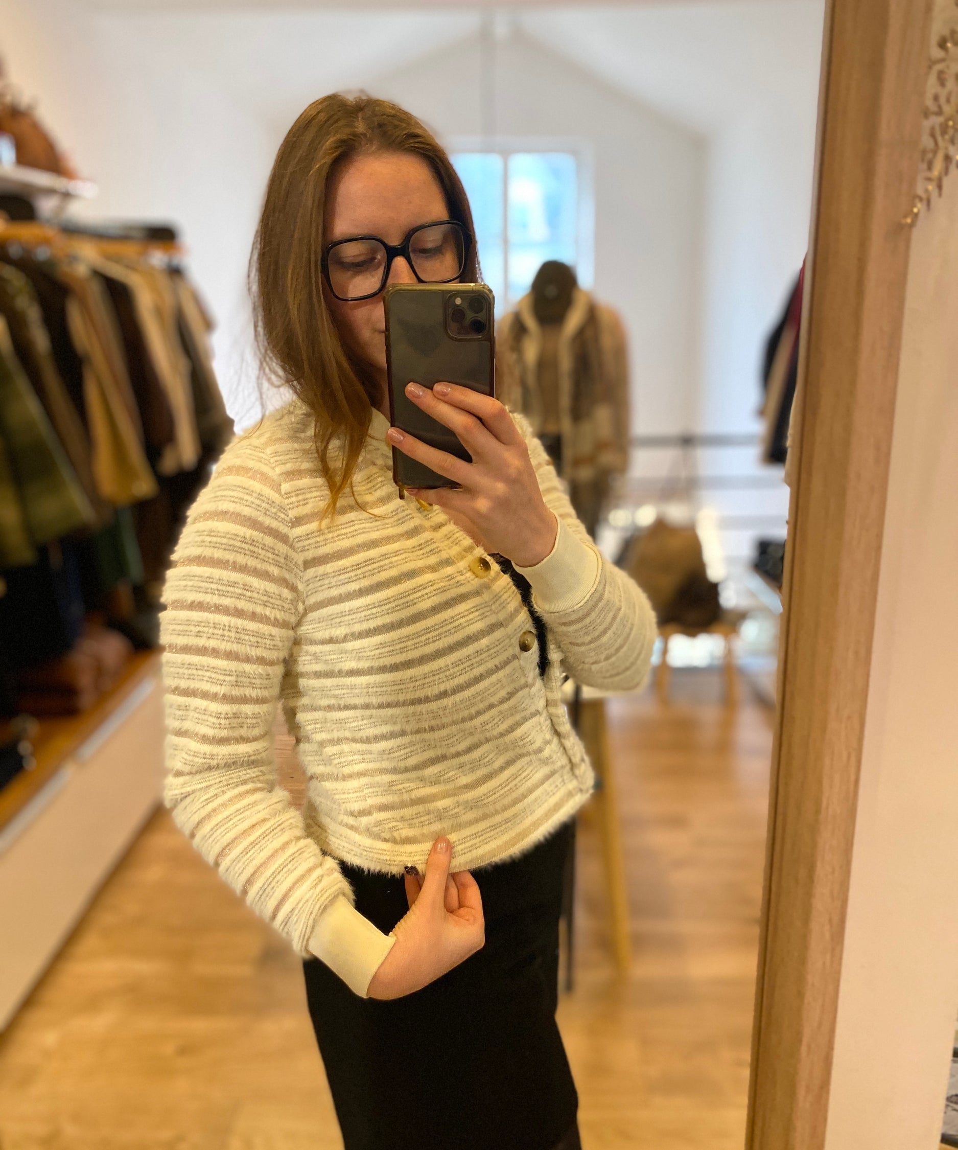Cardigan Dhankot - Beige clair - SUN VALLEY FEMME
