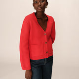 Cardigan Paolino - Rouge - GRACE & MILA