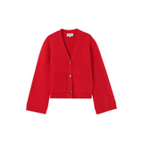 Cardigan Paolino - Rouge - GRACE & MILA