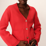 Cardigan Paolino - Rouge - GRACE & MILA