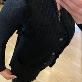 Cardigan sans manches en maille - Noir - IKKS WOMEN