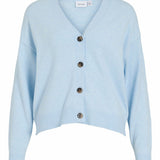Cardigan col V en maille Viril - Nantucket Breeze - VILA