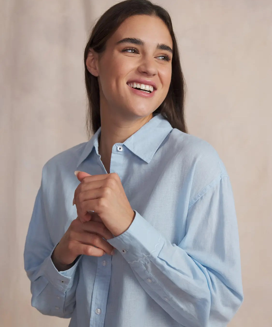 Chemise à manches longues Tahische - Oxygene - TBS Femme