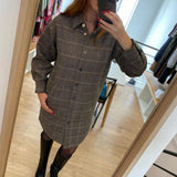 Manteau long - City Izia - Châtaigne - I.Code