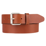 Ceinture en cuir à boucle - Cognac - PETROL INDUSTRIES