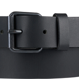 Ceinture en cuir à boucle - Noire - PETROL INDUSTRIES
