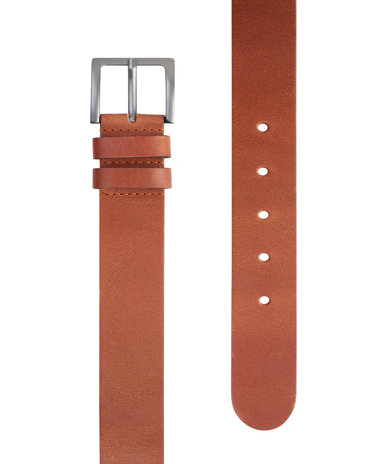 Ceinture en cuir - Cognac - PETROL INDUSTRIES