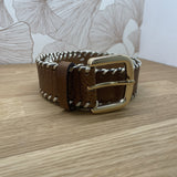 Ceinture en cuir Vistilia - Bistre - VILA