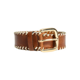 Ceinture en cuir Vistilia - Bistre - VILA