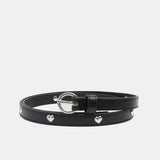 Ceinture fine Bold Love - Noire - FABIENNE CHAPOT