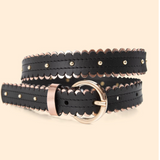Ceinture cuir - noire - I.code