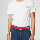 Ceinture tressée homme Gobelt - Lave - TBS HOMME