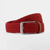 Ceinture tressée homme Gobelt - Lave - TBS HOMME