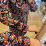 Robe courte fluide imprimé cachemire Celyne - - SUNCOO