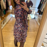 Robe courte fluide imprimé cachemire Celyne - - SUNCOO