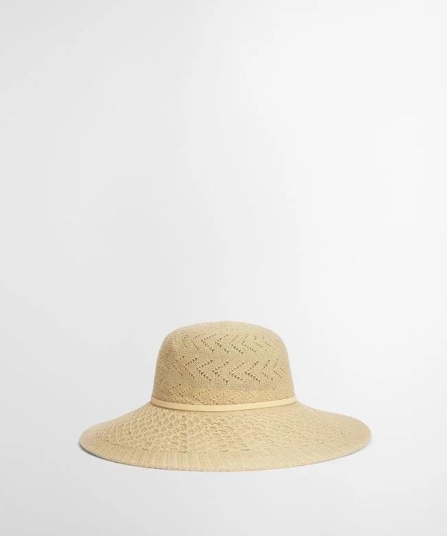 Chapeau de soleil Robin - Paille - BARBOUR FEMME