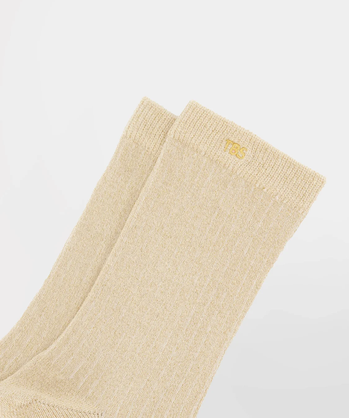 Chaussettes mi-mollet Billy - Doré - TBS FEMME