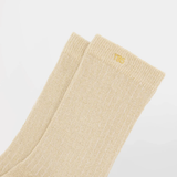 Chaussettes mi-mollet Billy - Doré - TBS FEMME