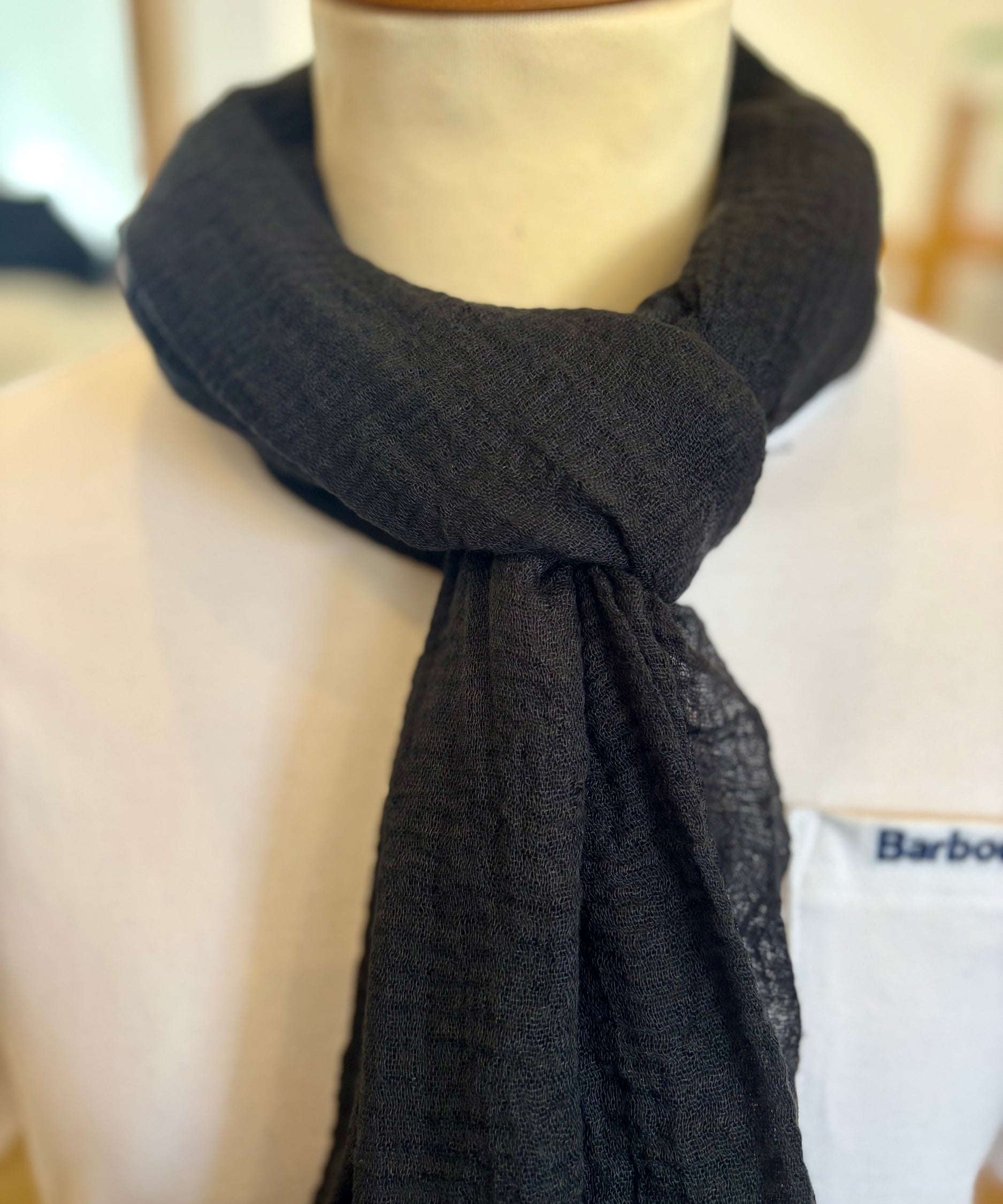 Chèche uni mixte en viscose - LORA