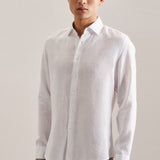 Chemise ajustée - Blanc - SEIDENSTICKER