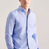 Chemise slim - Bleu claire - SEIDENSTICKER