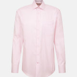 Chemise Business en sergé - Rose - SEIDENSTICKER