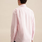 Chemise Business en sergé - Rose - SEIDENSTICKER