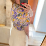 Chemise courte imprimée Perroquets - Parme - I.CODE