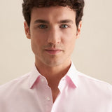 Chemise d'affaires imprimé slim - Rose - SEIDENSTICKER