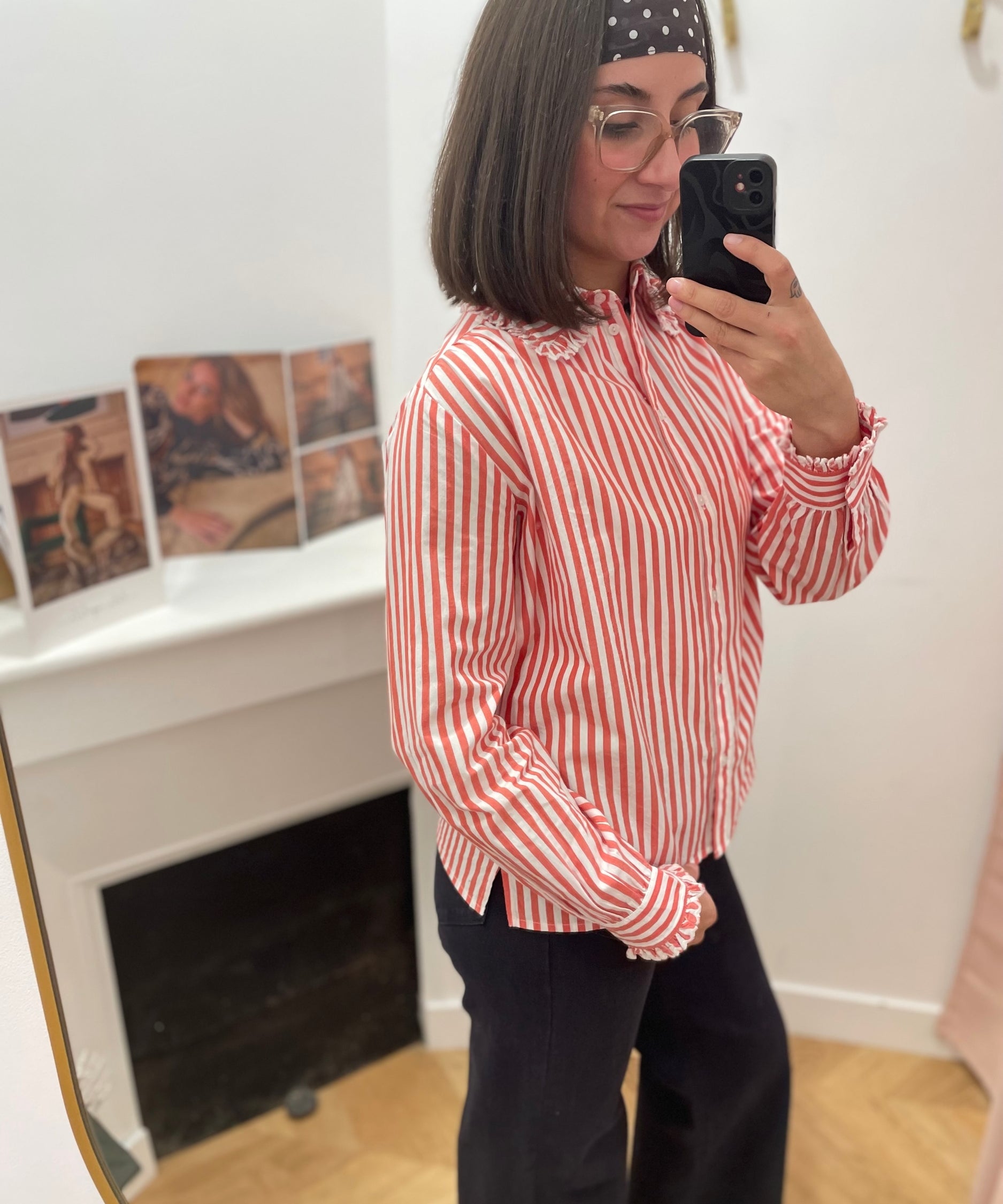 Chemise Dolly - Rouge - C'EST BEAU LA VIE