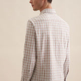 Chemise en flanelle slim - Beige - SEIDENSTICKER