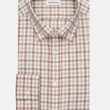 Chemise en flanelle slim - Beige - SEIDENSTICKER
