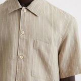Chemise en lin - Beige - MARC'O POLO HOMME