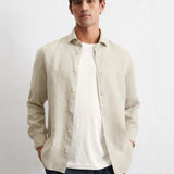Chemise en lin homme - Oak multi - MARC'O POLO