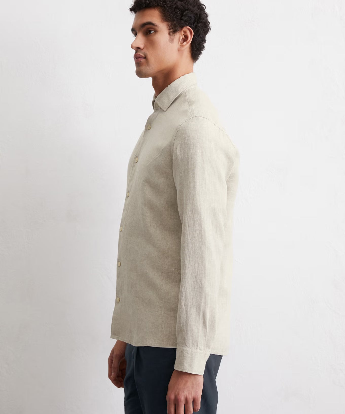 Chemise en lin homme - Oak multi - MARC'O POLO